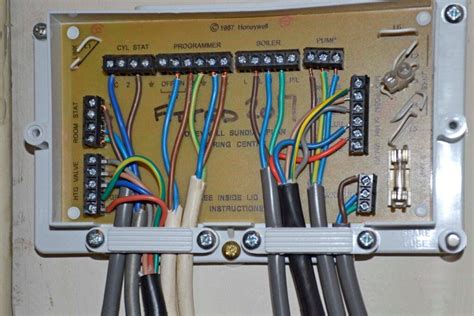 central heating wiring box